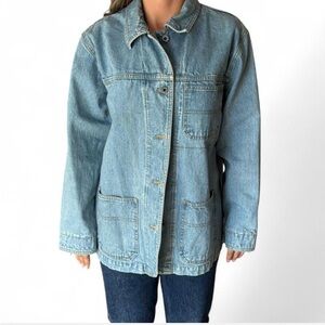 Vintage G.H. Bass & Co. Light Blue Jean Jacket